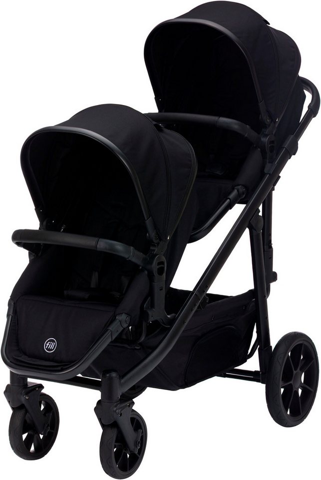 Fillikid Zwillings-Kombikinderwagen Fill Two in One, (Set) von Fillikid
