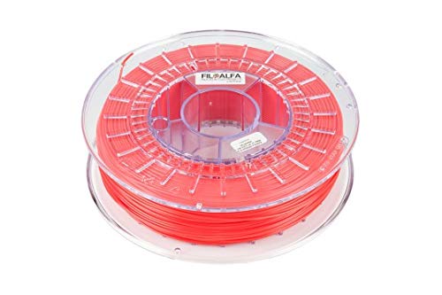 FiloAlfa Filament - PLA/PLA AlfaPlus für 3D-Drucker - 1,75 mm, 700 g (Feuerrot, PLA) von FiloAlfa