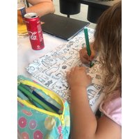 Tischset Zum Färben, Waschen Und Neufärben Von 2 Bis 10 Jahren von Filodimamma