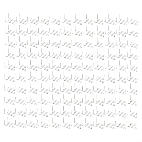 0,6/0,8 mm Heißheftklammern für Auto-Stoßstange, Kunststoff-Schweißer-Reparaturset, 100 Stück Edelstahl-Schweißnägel für PVC, ABS, Nylon (H) von Filteilect