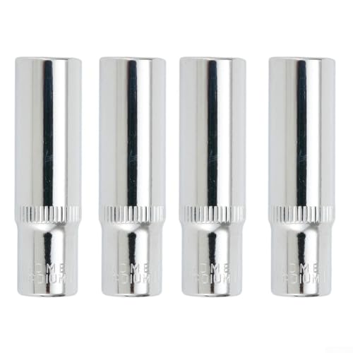 1/4-Zoll-Antrieb, 10 mm, Sechskant-Steckschlüssel, tiefer Steckschlüssel, Chrom-Vanadium-Stahl, Werkzeug für Mechaniker und Heimwerker von Filteilect
