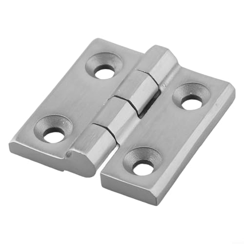 1 x Edelstahl-Scharnier für Holzmöbel, elektrische Schrank-Hardware (50 x 50 cm) von Filteilect