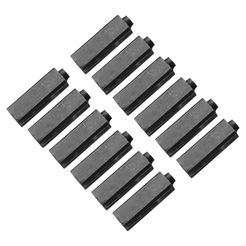 12-teiliges Kohlebürsten-Set, 4 x 5, 5 x 17 mm, für Ankermotor, elektrische Haartrockner, Ersatzteile, kompatibel mit verschiedenen Modellen von Filteilect