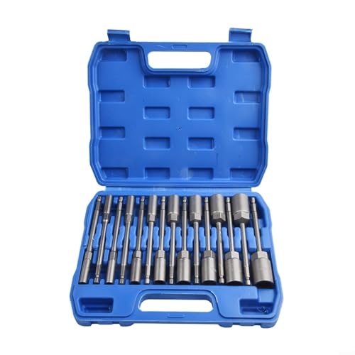 15 x 150 mm Länge, 5,5 mm - 19 mm tief, Innensechskant-Hülsen-Treiber, Power-Schraubendreher 15 x 150 mm Länge, 5,5 mm - 19 mm tief, Innensechskant-Hülsen-Treiber, Power-Schraubendreher von Filteilect