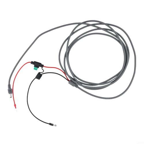 18 AWG für Starlink Mini-Netzkabel-Verlängerungskabel mit Sicherungshalter, Metallbuchse zur Sicherung der Flachsicherung und Reduzierung von Funken (2 m) von Filteilect