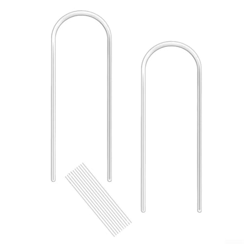 2 Stück Pflanzenstützgitter für Kletterpflanzen, stabile Gurte für optimale Wachstumsbedingungen (35 x 10 cm) von Filteilect