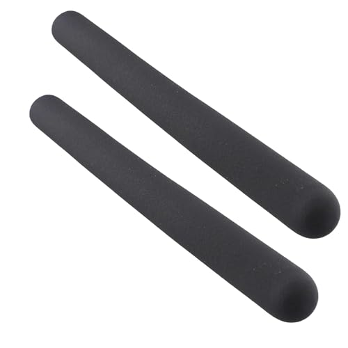 2 x Griffe für Fitnessgeräte, rutschfest, PVC, für Fitnessstudio, Fahrrad, Gartengeräte (300 mm) von Filteilect