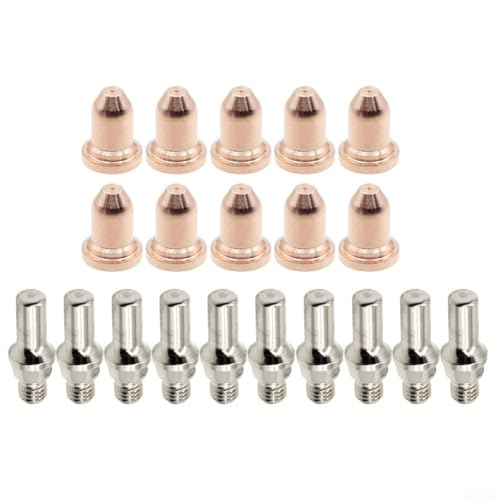 20 Stück Plasmaschneider-Elektroden KP2842-1 Spitzen KP2842-2 für LC25 Taschenlampe von Filteilect