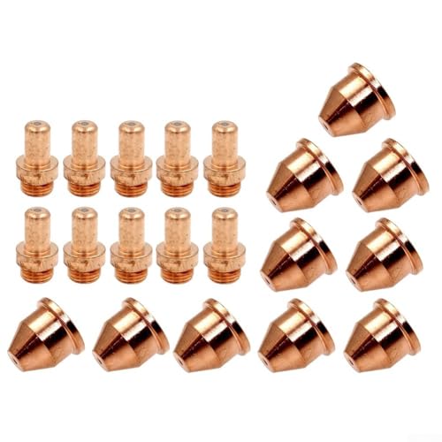 20 Stück Plasmaschneider Taschenlampe für Eastwood für Versa Cut 60A Rohrspitzen 50A Elektroden 20 Stück Plasmaschneider Taschenlampe für Eastwood für Versa Cut 60A Rohrspitzen 50A Elektroden von Filteilect