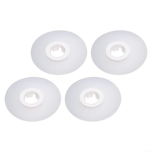 24 Stück WC-Spülventildichtung Ersatz & Clip für SV01967, geeignet für SV-Serie Ventile (Weiß, 4 Stück) von Filteilect