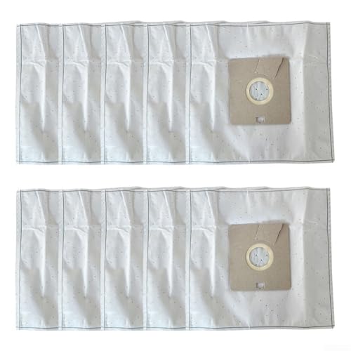 4/10er-Pack Staubsaugerbeutel Typ E67, Mikrofaser-Staubsaugerbeutel, für 1,5 l Zylinder VCB35B15CEUK Mojo Staubsauger (10 Stück) von Filteilect