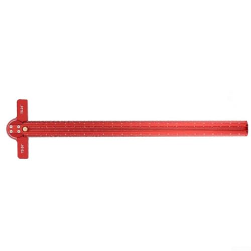61 cm Aluminium-Winkel-T-Vierkant-Markierungsanreißer, 90-Grad-Linienlehre, Layout-Werkzeug 61 cm Aluminium-Winkel-T-Vierkant-Markierungsanreißer, 90-Grad-Linienlehre, Layout-Werkzeug von Filteilect