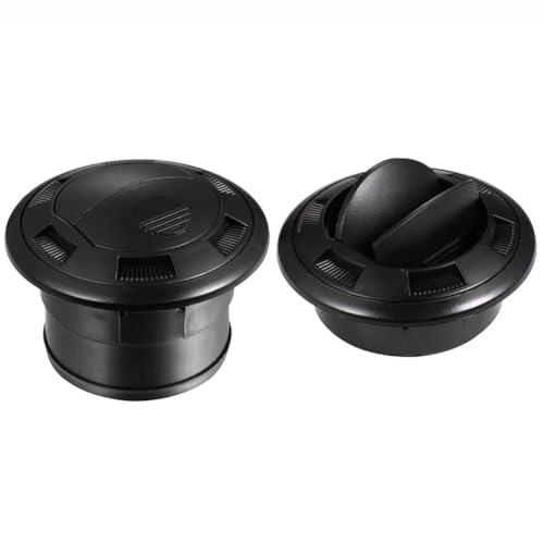 75 mm Dieselheizung, Lüftungsschlitz, Schlauch, verschließbar, drehbar, um 360 Grad drehbar, Winddirektor für Wohnmobil, Bus, Yacht, Marine für HVAC (Φ100/75 mit Gitter) von Filteilect