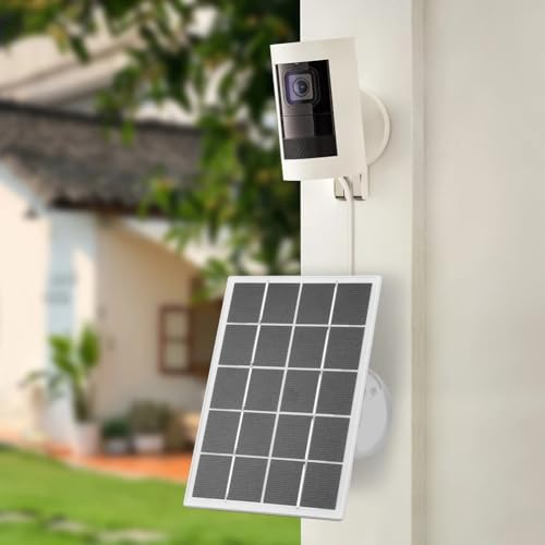 Arlo Pro 5S/4/3 Solarmodul-Ladegerät, 10 W, IP65, wetterfest, magnetische Saugschnittstelle für Arlo Ultra/Ultra 2 Kameras (schwarz) von Filteilect