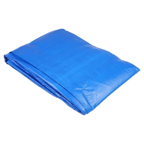 Aufblasbare Schwimmbadabdeckung, quadratischer Poolschutz, Kordelzug-Design, Schutzabdeckung, staubdicht, UV-beständig, reißfestes Gewebe für Planschbecken (265 × 175 × 25 cm) von Filteilect
