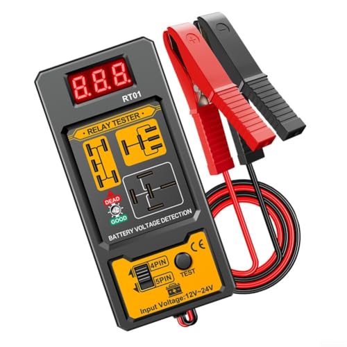Auto Relais Tester Diagnosegerät 11-25V Automotive Batterie Spannung Analyzer mit LED Indikator System Automatische Pin-Erkennung für 4-5 Pin Relais Auto Relais Tester Diagnosegerät 11-25V Automotive Batterie Spannung Analyzer mit LED Indikator System Automatische Pin-Erkennung für 4-5 Pin Relais von Filteilect