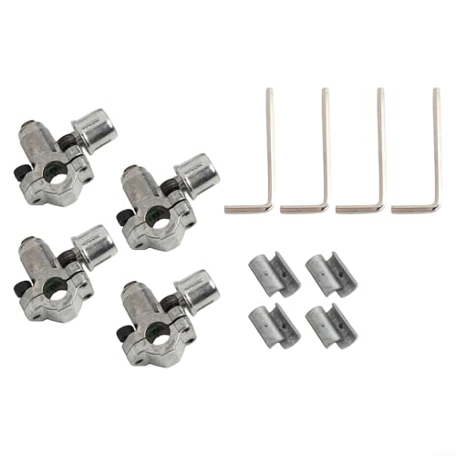 BPV-31 Piercing-Ventil für Klimaanlagen für HVAC 1/4 5/16 3/8 Zoll Schläuche, 4 Stück von Filteilect