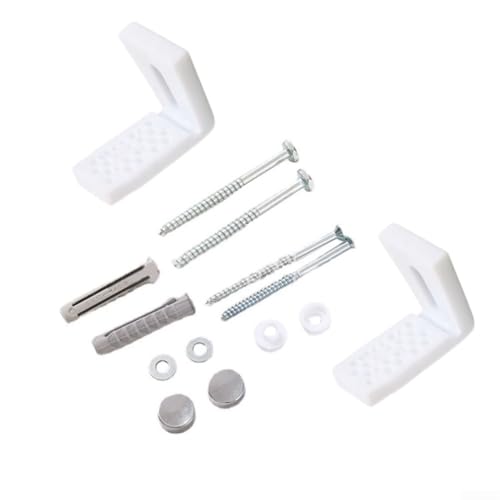 Bidet und WC Boden Befestigungsset Ankerbolzen Set mit Pfannen-Reparatur-Befestigungen und Befestigungsschrauben für sichere Montage (M) von Filteilect