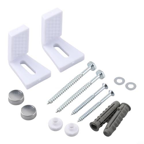 Bidet und WC Boden Befestigungsset Ankerbolzen Set mit Pfannen-Reparatur-Befestigungen und Befestigungsschrauben für sichere Montage (S) von Filteilect