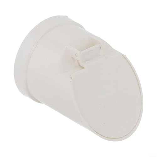 Bodenablauf, PVC-Abflussverhinderer, Drainagerohr, Bodenabläufe, praktisch, hohe Kapazität für Außenabflussrohre (50 mm) von Filteilect
