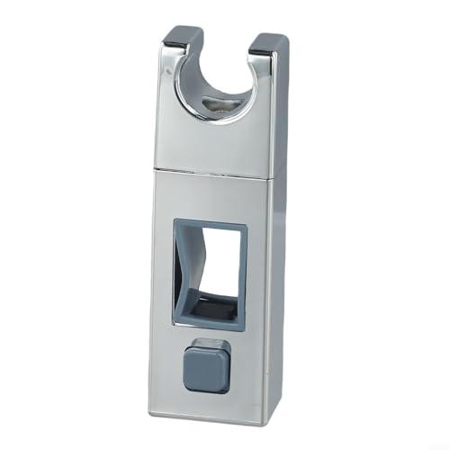 Chrom-Duschkopfhalter, verstellbare Halterung für Schiene, Schieber, 360 Grad drehbar, 30 x 15 mm, 30 x 18 mm, Vierkantrohrhalterung mit Kratzschutz (30 x 18 mm) von Filteilect
