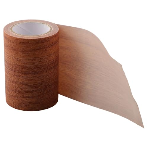 DIY Holzmaserung Reparatur Klebeband, Selbstklebend Wasserdicht Braun Kiefer Holzmaserung Klebeband, Möbel Kratzer Reparatur für Möbel, Bodenreparatur, Wanddekoration (D) von Filteilect