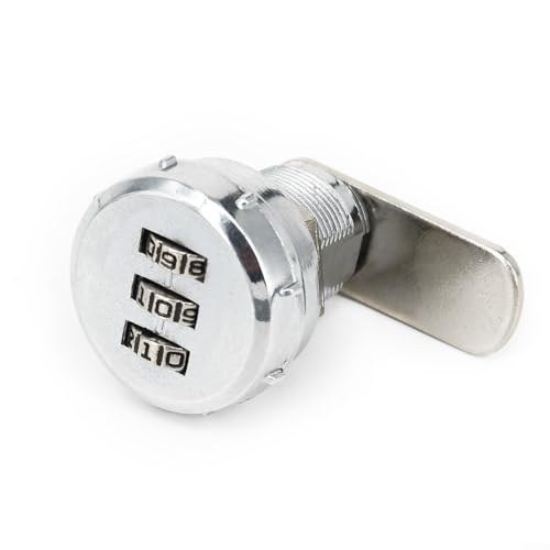 Digitales Zahlenschloss, 20/25/30 mm, schlüssellos, Briefkasten, Schrankschublade (20 mm) von Filteilect