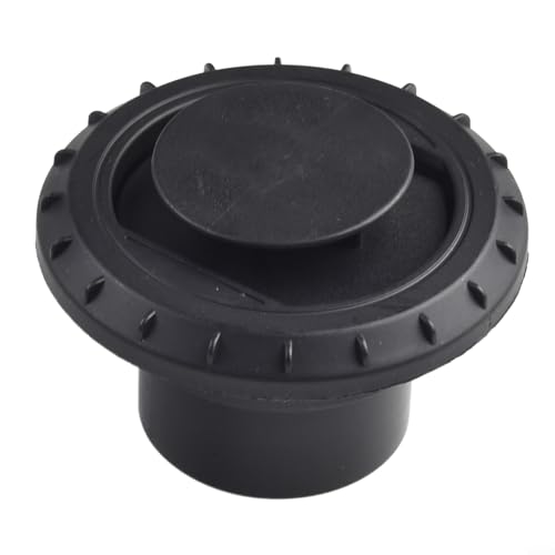 Drehbarer Dieselheizungsk, 60 mm/75 mm, Luftauslass für Standheizung und Klimaanlage, Schwarz (60 mm) von Filteilect