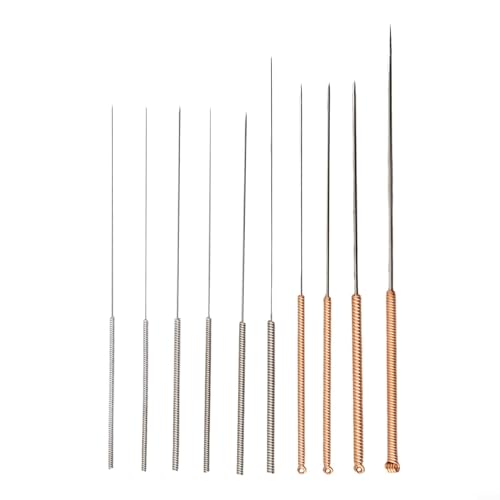 Düsenreinigungsnadeln, Edelstahl, 01510 mm, Präzision für Set, Verstopfung, Entfernung von Filamenten, 10 Stück von Filteilect