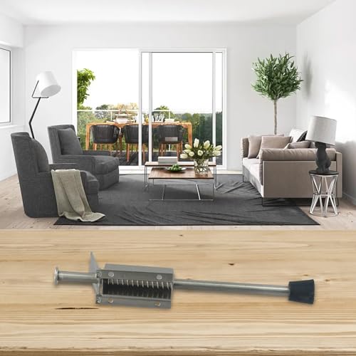 Edelstahl-Fußpedal-Türstopper, vertikale Halterung, offene Vorrichtung für Eisen-Holztüren, 140 mm (250 mm) von Filteilect
