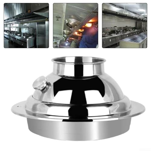 Edelstahl-Küchen-Lüftungsauslass mit innovativem kugelförmigem Design und einstellbarer Luftstromsteuerung (200#) von Filteilect