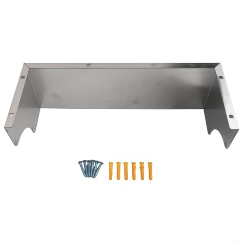 Edelstahl-Türklingel-Schutz, Regenschutz, Outdoor-Schalterschutz, wasserdichte Metallabdeckung, wetterbeständige Abdeckung, für Türklingeln, Gegensprechanlage (305 mm) von Filteilect