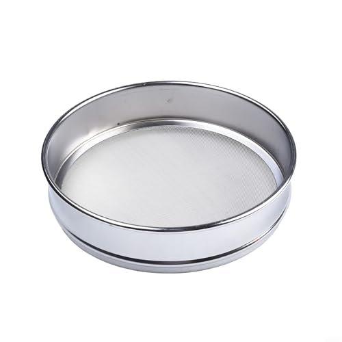 Edelstahlsieb 20 cm, perfekt für Laborinspektionen (30 Mesh) von Filteilect