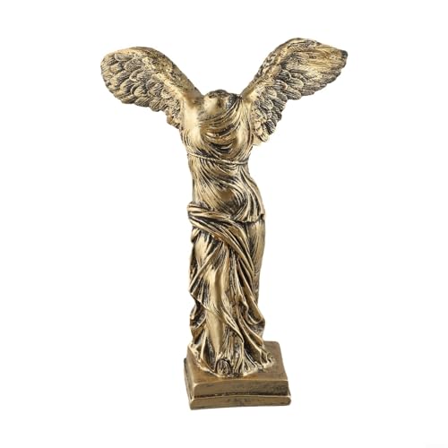 Elegante geflügelte Göttin-Statue, perfektes dekoratives Element zur Stärkung der Atmosphäre (E5-181510) von Filteilect