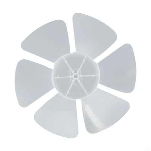 Ersatz-Lüfterblatt aus Kunststoff, 25,4 cm, 6 Flügel für elektrische Ventilatoren, hitzebeständig und geräuscharm, transparent weiß Ersatz-Lüfterblatt aus Kunststoff, 25,4 cm, 6 Flügel für elektrische Ventilatoren, hitzebeständig und geräuscharm, transparent weiß von Filteilect