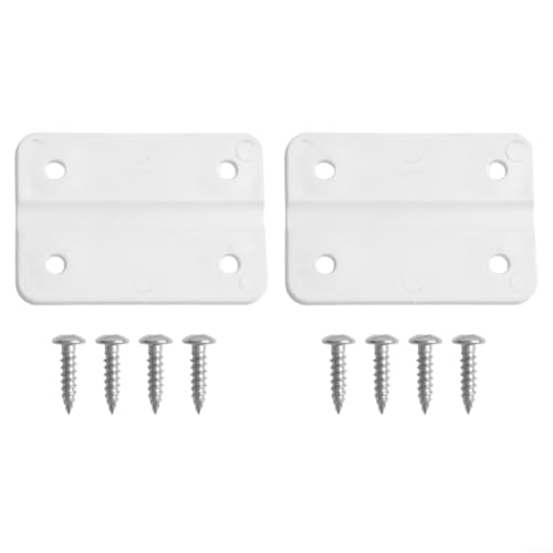 Ersatzscharnier-Set mit Edelstahlschrauben für Iglu und Coleman-Kühler, für langlebiges Kunststoff-Design, einfach zu installieren, ideal für die Reparatur von Eis im Freien (0) von Filteilect
