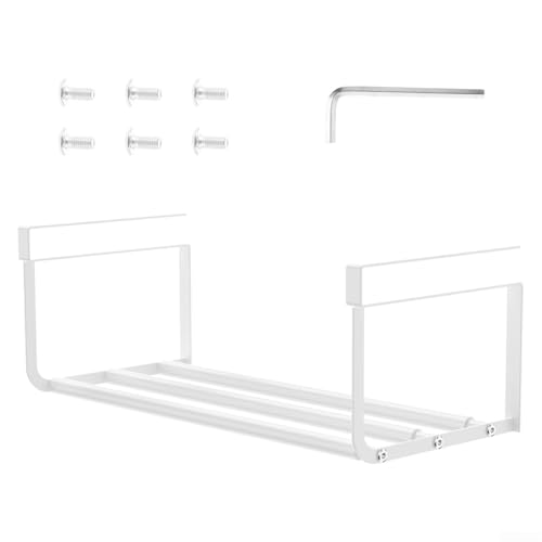 Erweiterbares Schuhregal zum Aufhängen im Schrank, zum Aufhängen über der Tür, Schuhregale, passend für verschiedene Bedürfnisse im Schrank und Kleiderschrank (weiß) von Filteilect