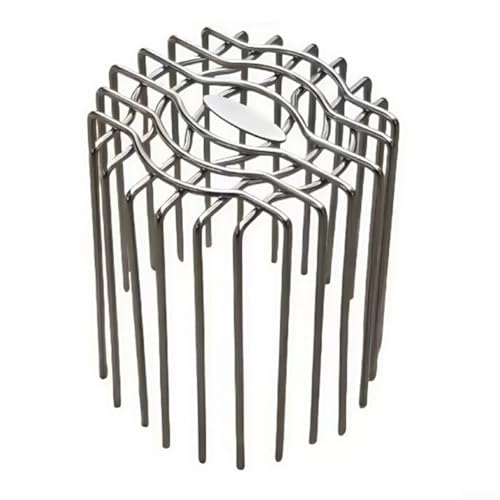 Filteilect 304 Edelstahl Runde Bodenablaufabdeckung Mesh Sieb Anti-Verstopfung Drainage Guard für Balkon Dach Fallrohr System (110mm) von Filteilect