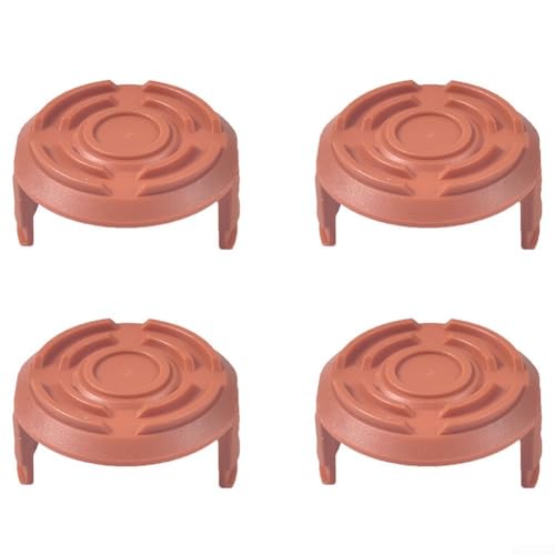 Filteilect 4 Stück Ersatz-Spulenkappen für Rasentrimmer WA0010, kompatibel mit WG150, WG151, WG152, WG153, WG154, WG155, WG156, WG157, WG160, WG163 Filteilect 4 Stück Ersatz-Spulenkappen für Rasentrimmer WA0010, kompatibel mit WG150, WG151, WG152, WG153, WG154, WG155, WG156, WG157, WG160, WG163 von Filteilect