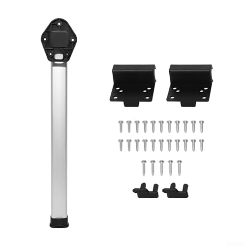 Filteilect 520–770 mm verstellbares Teleskop-Tischbein, faltbare Unterstützung mit Verriegelungsknopf für Wohnmobil, Wohnwagen, Boot, Yacht, Wohnmobil, Van, Möbelanwendungen von Filteilect