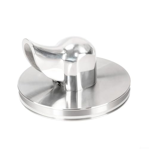 Filteilect 54 mm Siebträgerauslauf Ersatz Einzel-Doppelbodenloses Design Espresso Kaffeemaschine Filterkorb (einzeln) von Filteilect