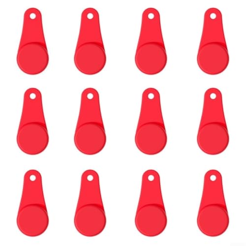 Filteilect Air Fryer Basket Liner Holder 12 Pack Magnetic Silicone Clips Kitchen Cooking Accessories with Strong Magnet for Paper Liner Secure(Red) von Filteilect