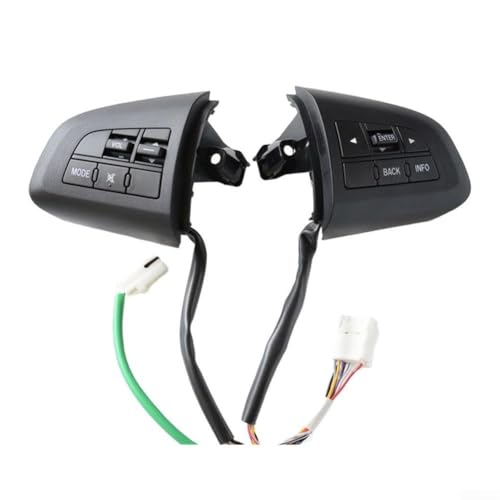 Filteilect Auto-Lenkrad-Tastenschalter-Set für 3 5 CX7 Modelle 2011–2013 OEM-Nummer 75B979 von Filteilect