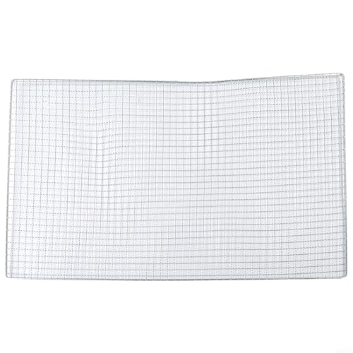 Filteilect BBQ Grill Grate Mesh Net, Grill Grate Grid Wire Net, For Grilling Camping Outdoor Cooking Barbecue Accessories, Works On Charcoal Grill (60X40cm) von Filteilect