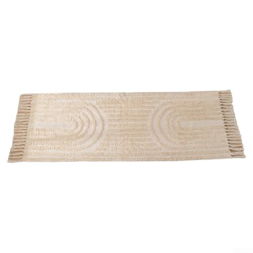 Filteilect Boho Badezimmerteppich mit Quasten - Badematte Baumwolle Geometrisches Muster Niedriger Flor Maschinenwaschbar Weich Saugfähig für Küche Wohnzimmer Filteilect Boho Badezimmerteppich mit Quasten - Badematte Baumwolle Geometrisches Muster Niedriger Flor Maschinenwaschbar Weich Saugfähig für Küche Wohnzimmer von Filteilect