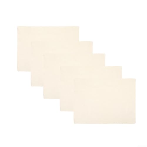 Filteilect Brottücher zum Aufsteigen von Teig, mit Leinentuch, atmungsaktive Handtücher, unterstützt Teiggärung und Backprozess (48 x 36 cm), 5 Stück von Filteilect