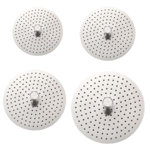 Filteilect Edelstahl Mokkakanne gepresstes Pulver Reduzierstück für Espresso-Kaffeemaschine, kompatibel mit 2/4/6/9 Tassen Kapazität Filteilect Edelstahl Mokkakanne gepresstes Pulver Reduzierstück für Espresso-Kaffeemaschine, kompatibel mit 2/4/6/9 Tassen Kapazität von Filteilect