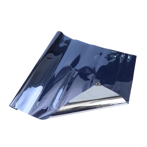 Filteilect Einwegspiegelfolie Fensterfolie für Privatsphäre, reflektierender Glasaufkleber, Wärmedämmungsfolie, nicht klebende statische Haftblöcke (50 cm x 100 cm) von Filteilect