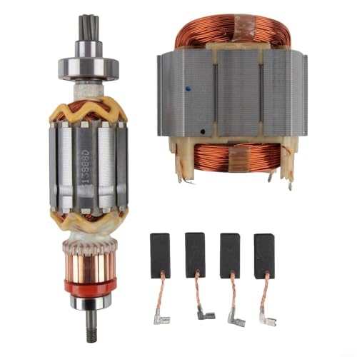 Filteilect Elektrowerkzeug Rotor Stator Montagesatz mit Kohlebürsten 513888-4 625758-6 kompatibel für HR4001C HR4010C HR4011C HR4003C Filteilect Elektrowerkzeug Rotor Stator Montagesatz mit Kohlebürsten 513888-4 625758-6 kompatibel für HR4001C HR4010C HR4011C HR4003C von Filteilect