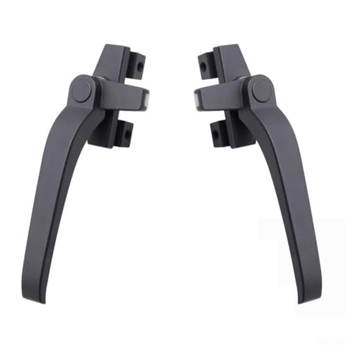 Filteilect Fenstergriff-Ersatz-Set, 2 Stück, externer Schieber für Fenster- und Türgriffe (grau) von Filteilect